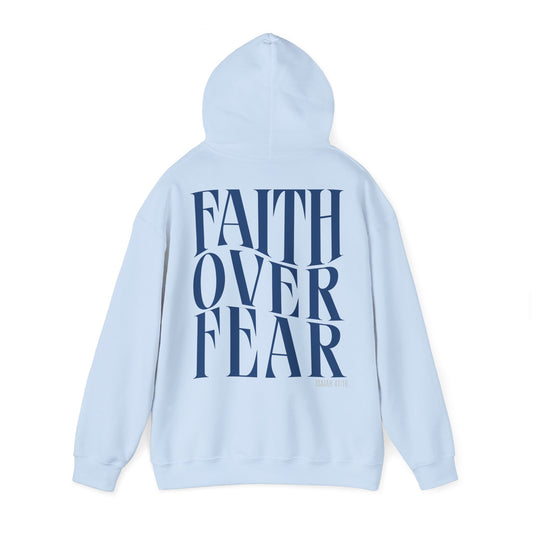 Faith Over Fear Unisex Heavy Oversized Hoodie