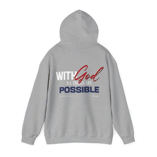 With God Unisex Heavy Oversized Hoodie