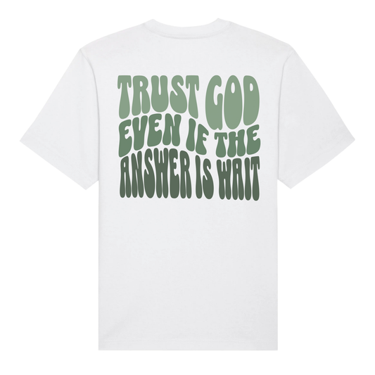 Trust God Unisex Oversized T-Shirt