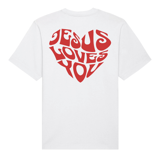 Jesus Loves You Unisex Oversized T-Shirt