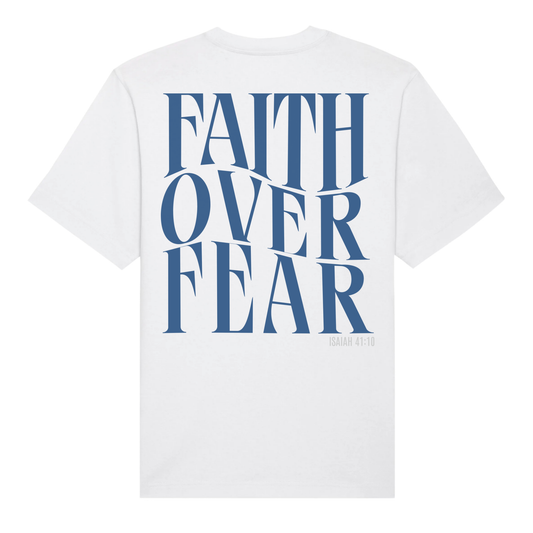 Faith Over Fear Unisex Oversized T-Shirt